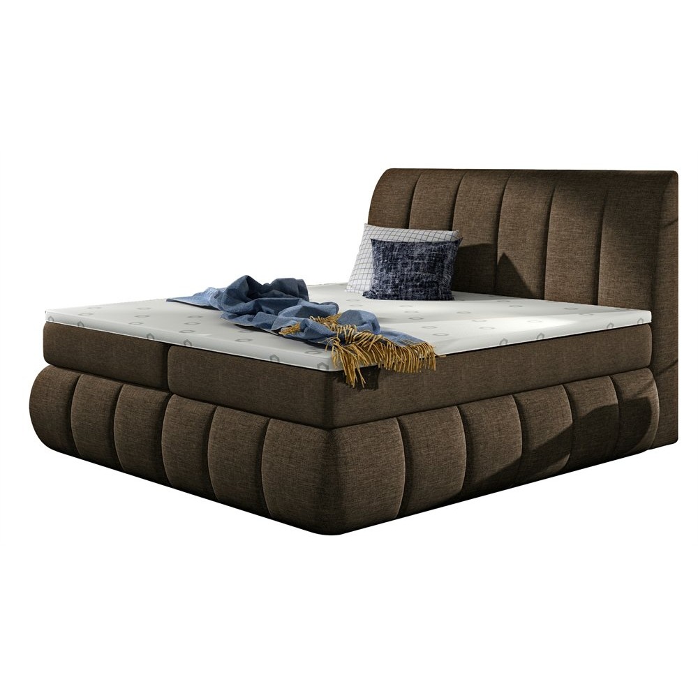 Κρεβάτι Enzo-Καφέ-160 x 200