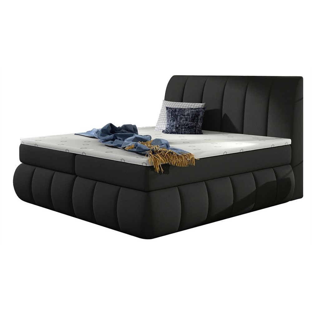 Κρεβάτι Enzo-Μαύρο-160 x 200