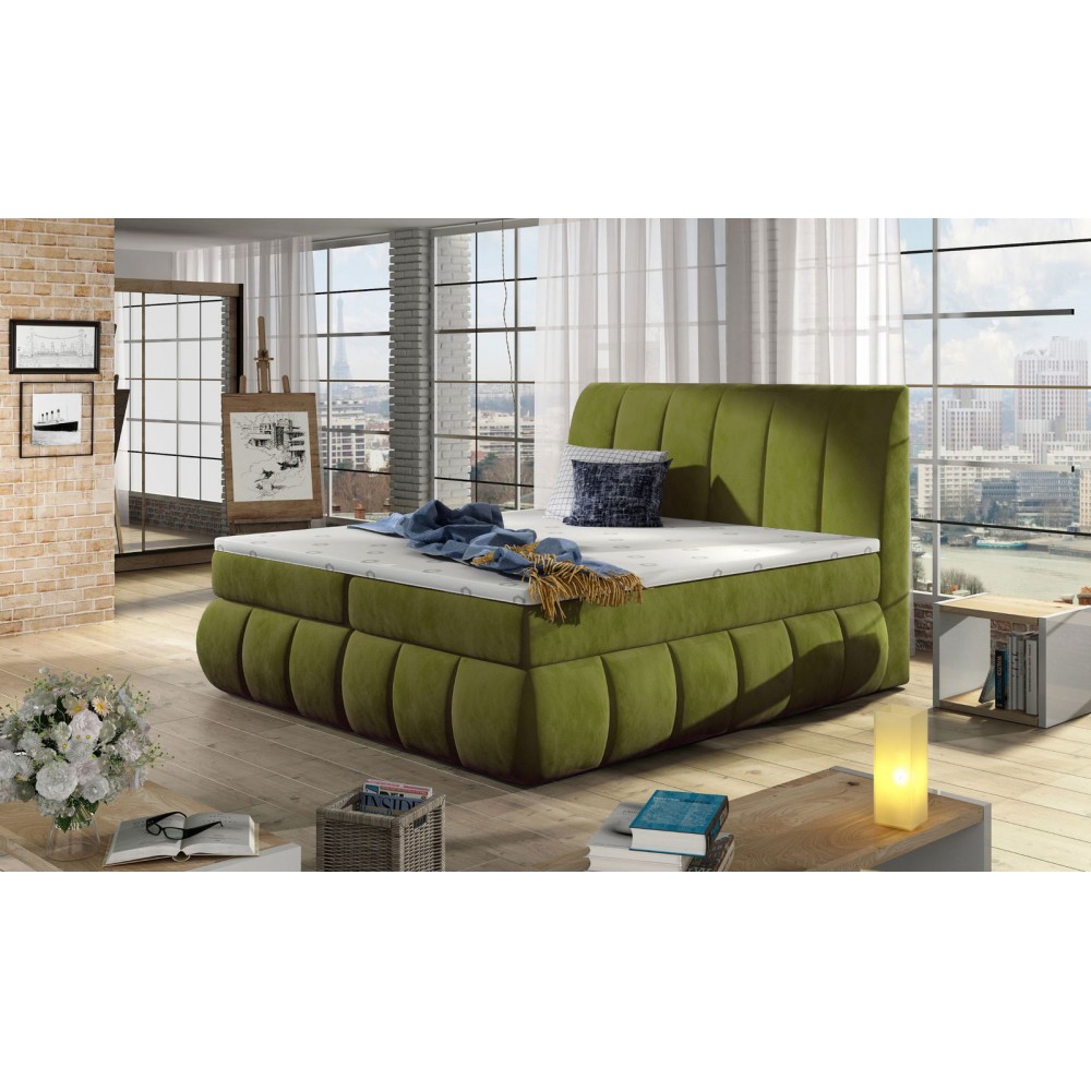 Κρεβάτι Enzo-Πράσινο-180 x 200