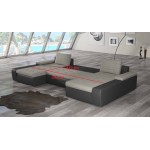 Γωνιακός καναπές Norma 363x200x88
