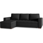 Γωνιακός καναπές Julie-Μαύρο