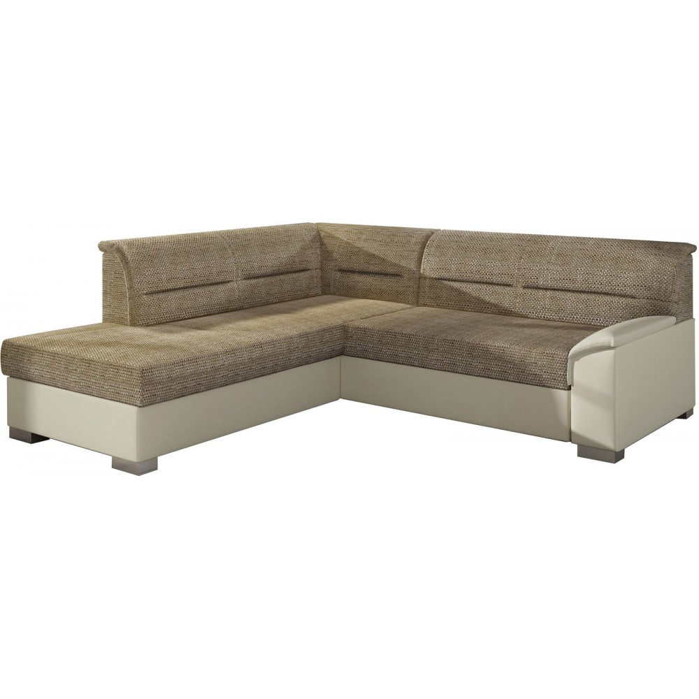 Γωνιακός καναπές Rims-Αριστερή-Μπεζ