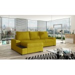 Γωνιακός καναπές Nero-Αριστερή-Κίτρινο