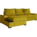 Γωνιακός καναπές Nero-Αριστερή-Κίτρινο