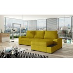Γωνιακός καναπές Nero-Δεξιά-Κίτρινο