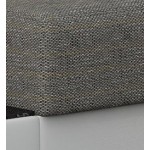 Γωνιακός καναπές Nero-Αριστερή-Λευκό - Γκρι