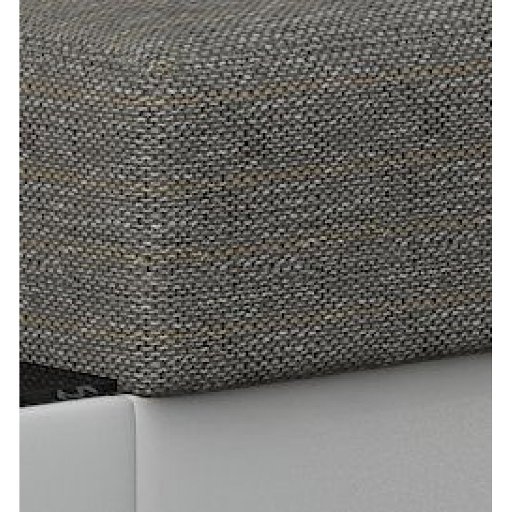 Γωνιακός καναπές Nero-Δεξιά-Λευκό - Γκρι