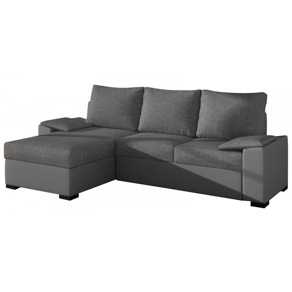 Γωνιακός καναπές Lenon-Γκρι