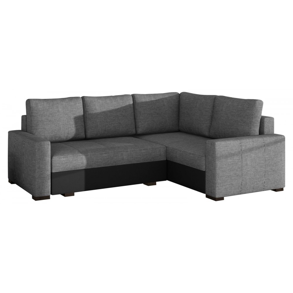 Γωνιακός καναπές Rona-Δεξιά-Γκρι