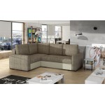 Γωνιακός καναπές Rona-Αριστερή-Μπεζ