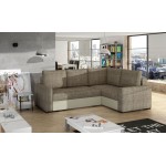 Γωνιακός καναπές Rona-Δεξιά-Μπεζ