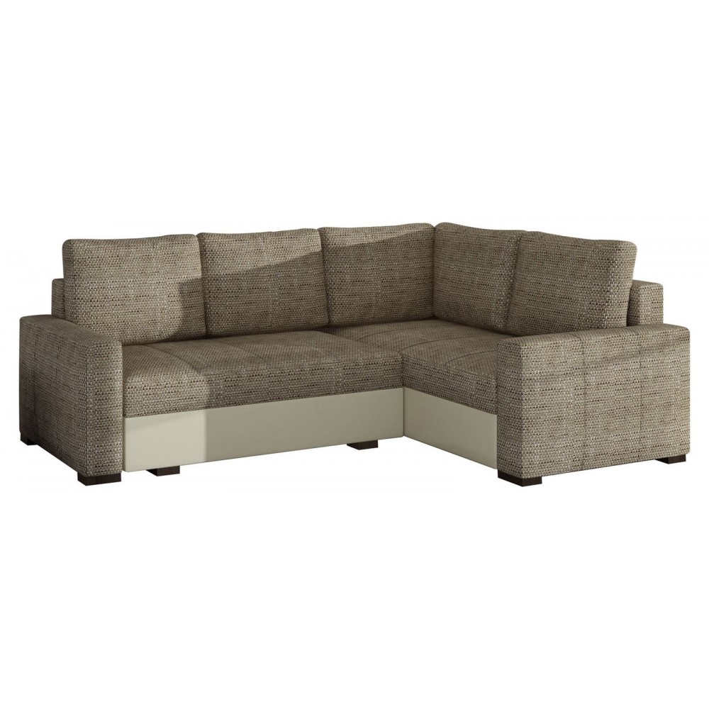 Γωνιακός καναπές Rona-Δεξιά-Μπεζ