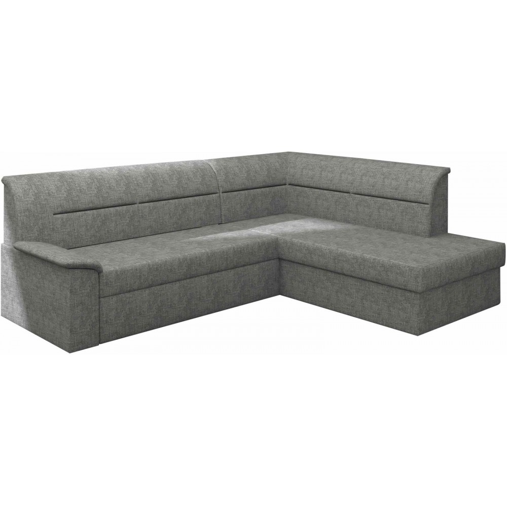 Γωνιακός καναπές Ellie-Δεξιά-Γκρι Ανοιχτό
