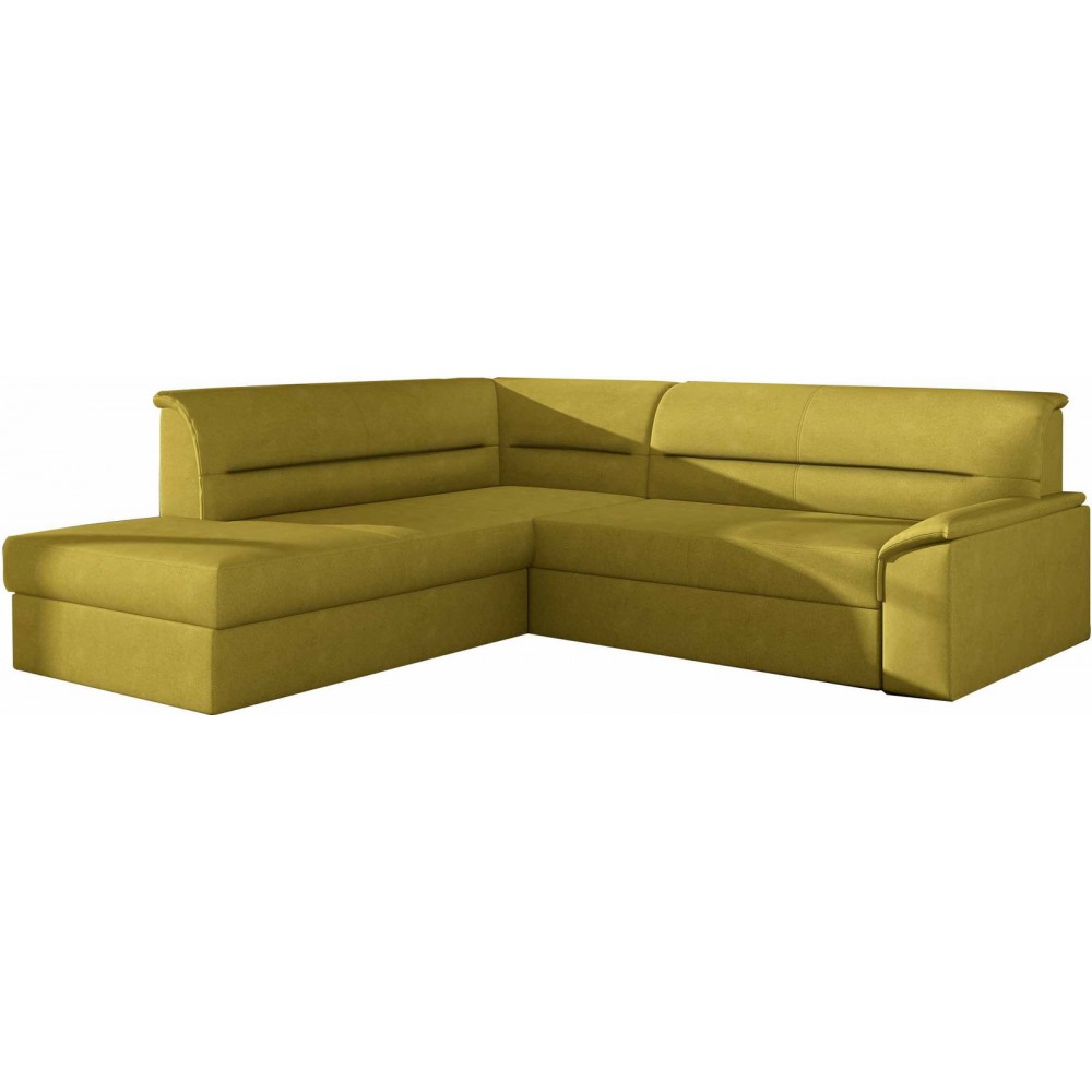 Γωνιακός καναπές Ellie-Αριστερή-Κίτρινο