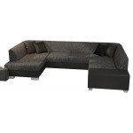 Γωνιακός καναπές Cuba-Αριστερή-Ανθρακί