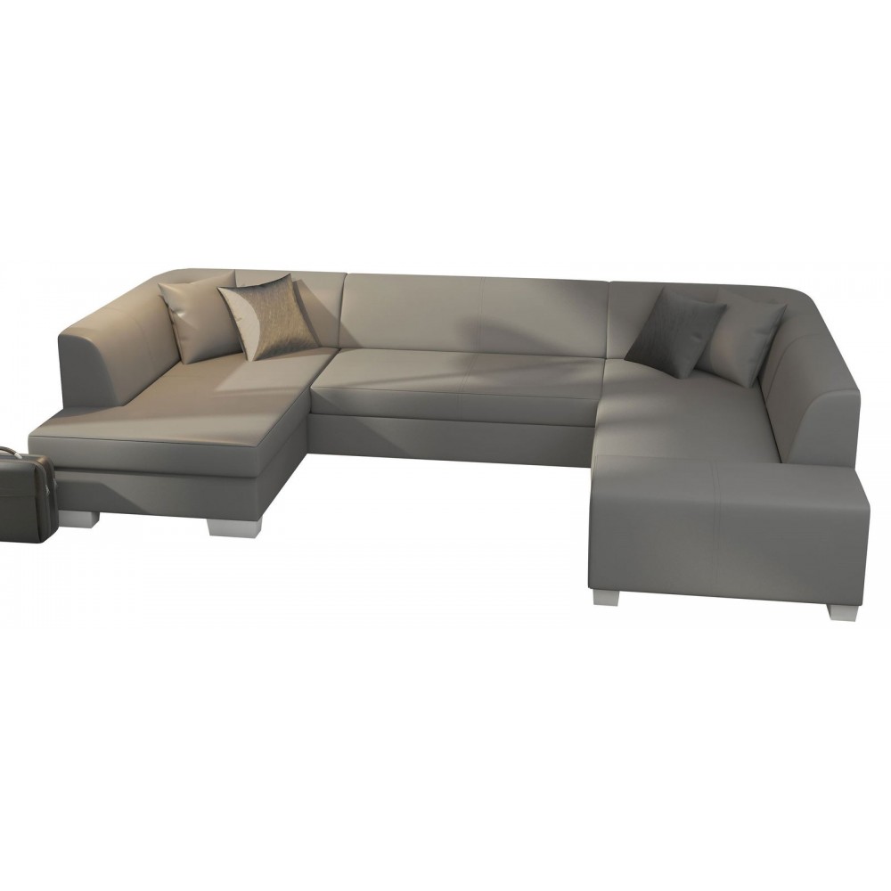 Γωνιακός καναπές Cuba-Αριστερή-Γκρι