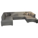 Γωνιακός καναπές Cuba-Δεξιά-Γκρι