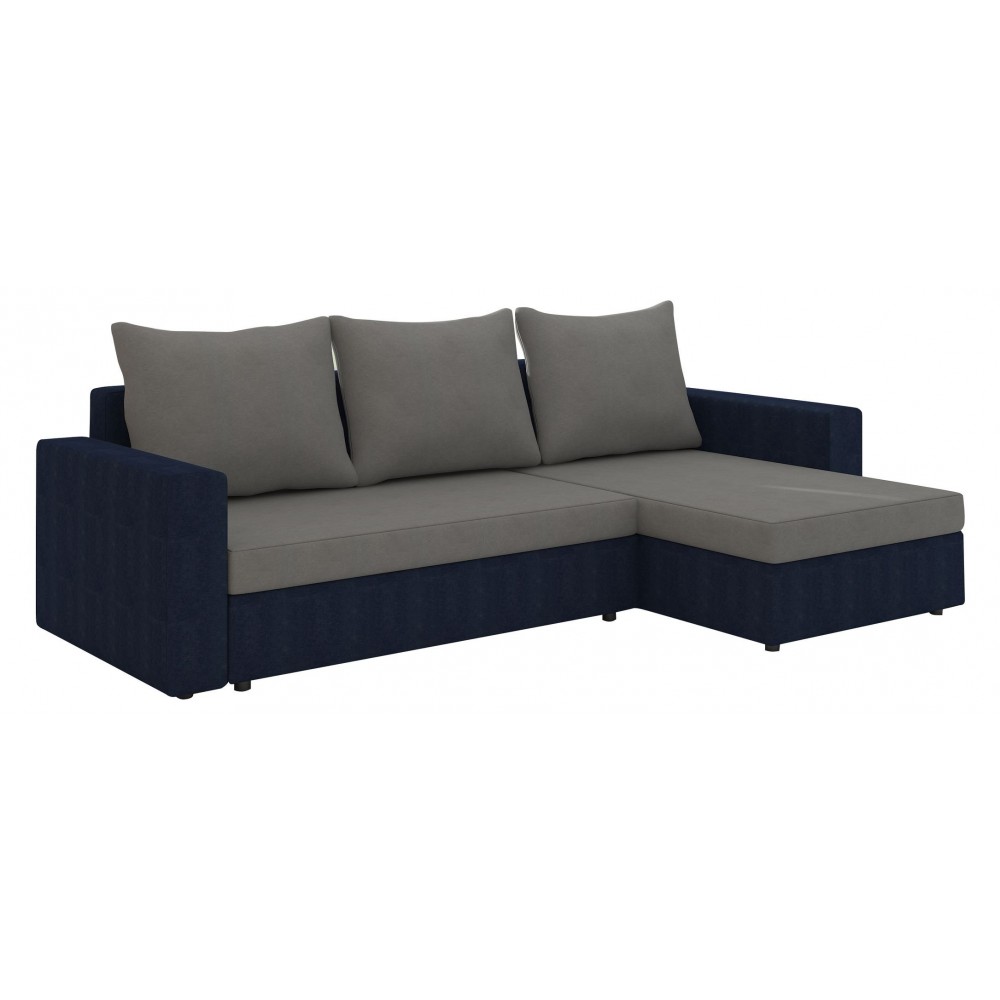 Γωνιακός καναπές Luno-Καφέ