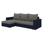 Γωνιακός καναπές Luno-Καφέ