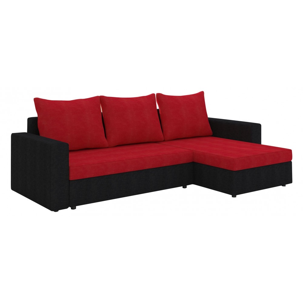 Γωνιακός καναπές Luno-Καφέ