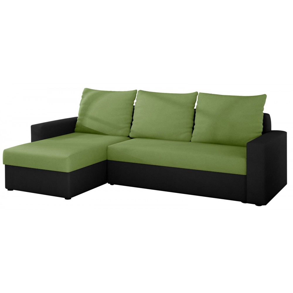 Γωνιακός καναπές Luno-Πράσινο