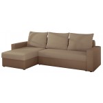 Γωνιακός καναπές Luno-Μπεζ καφέ