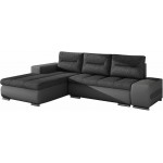 Γωνιακός καναπές Otto-Αριστερή-Γκρι Σκούρο 275x180x85