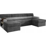 Γωνιακός καναπές Mark-Αριστερή-Γκρι