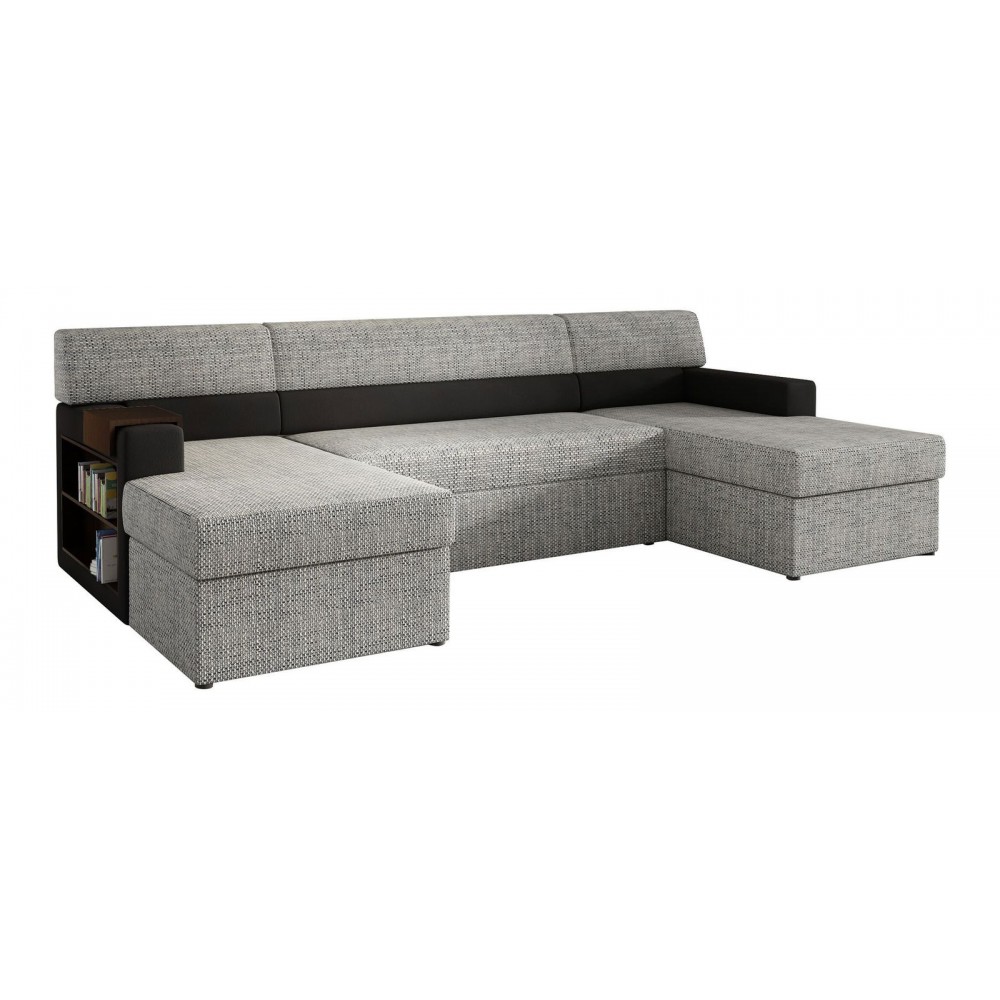 Γωνιακός καναπές Mark-Αριστερή-Γκρι Ανοιχτό