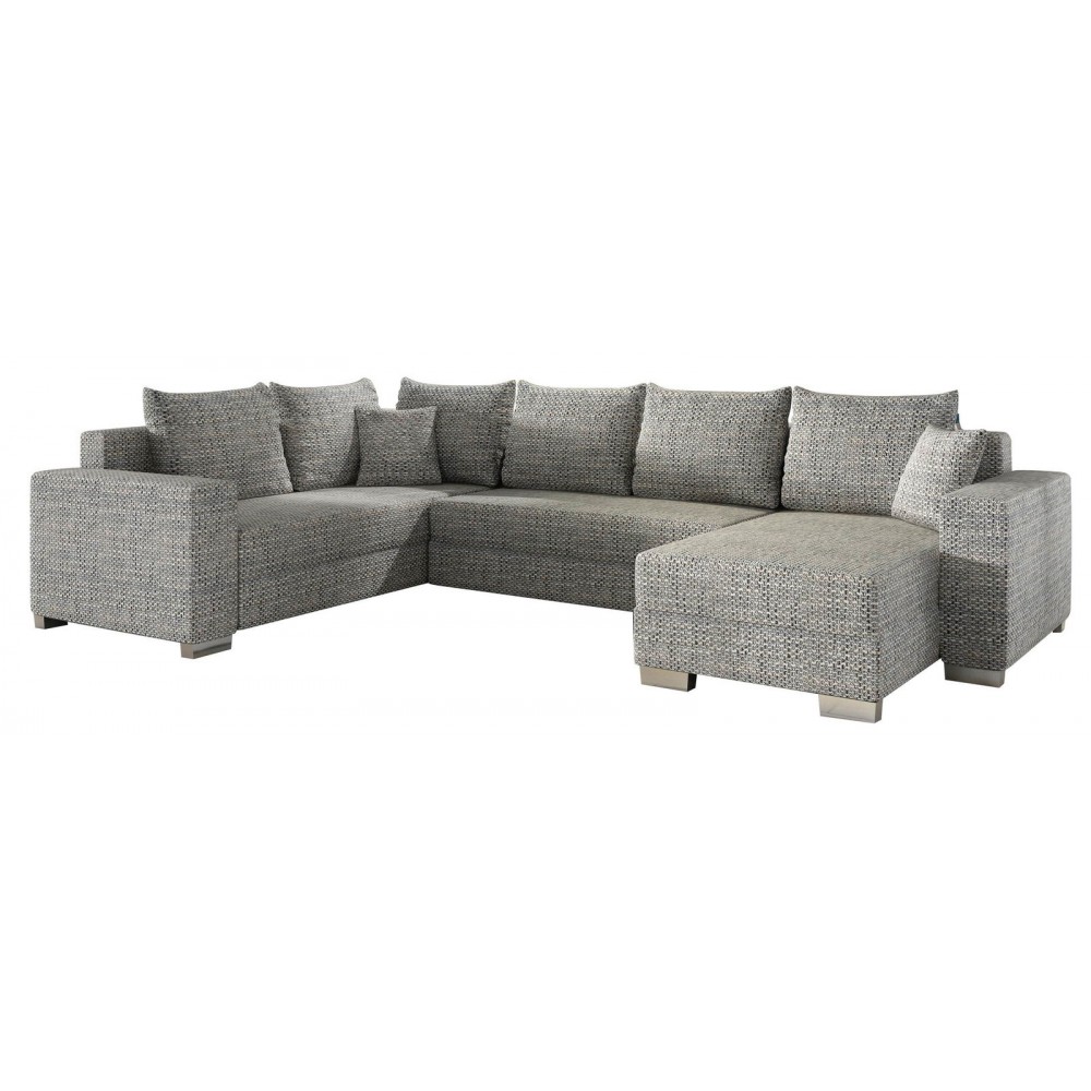 Γωνιακός καναπές Elsa-Δεξιά-Γκρι Ανοιχτό