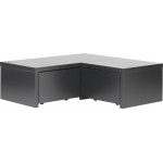 Γωνιακή βάση με συρτάρι Young-Μαύρο