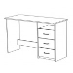 Γραφείο Platon-Λευκό