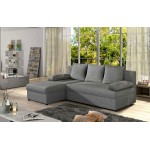 Γωνιακός καναπές Nogi-Γκρι Ανοιχτό