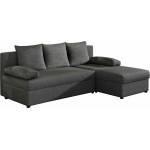 Γωνιακός καναπές Nogi-Γκρι Σκούρο