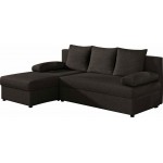 Γωνιακός καναπές Nogi-Καφέ