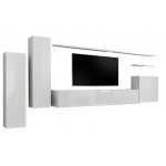 Σύνθετο σαλονιού Swiss I-Λευκό