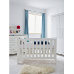 Βρεφικό Κρεβάτι Calmo24-60x120-Λευκό 124.5x66.5x86.5
