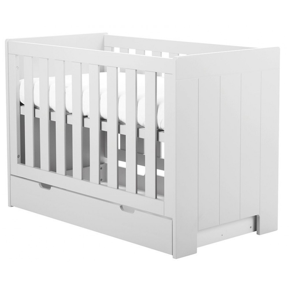 Συρτάρι Για Βρεφικό Κρεβάτι Calmo24-60x120-Λευκό 119x63.5x14