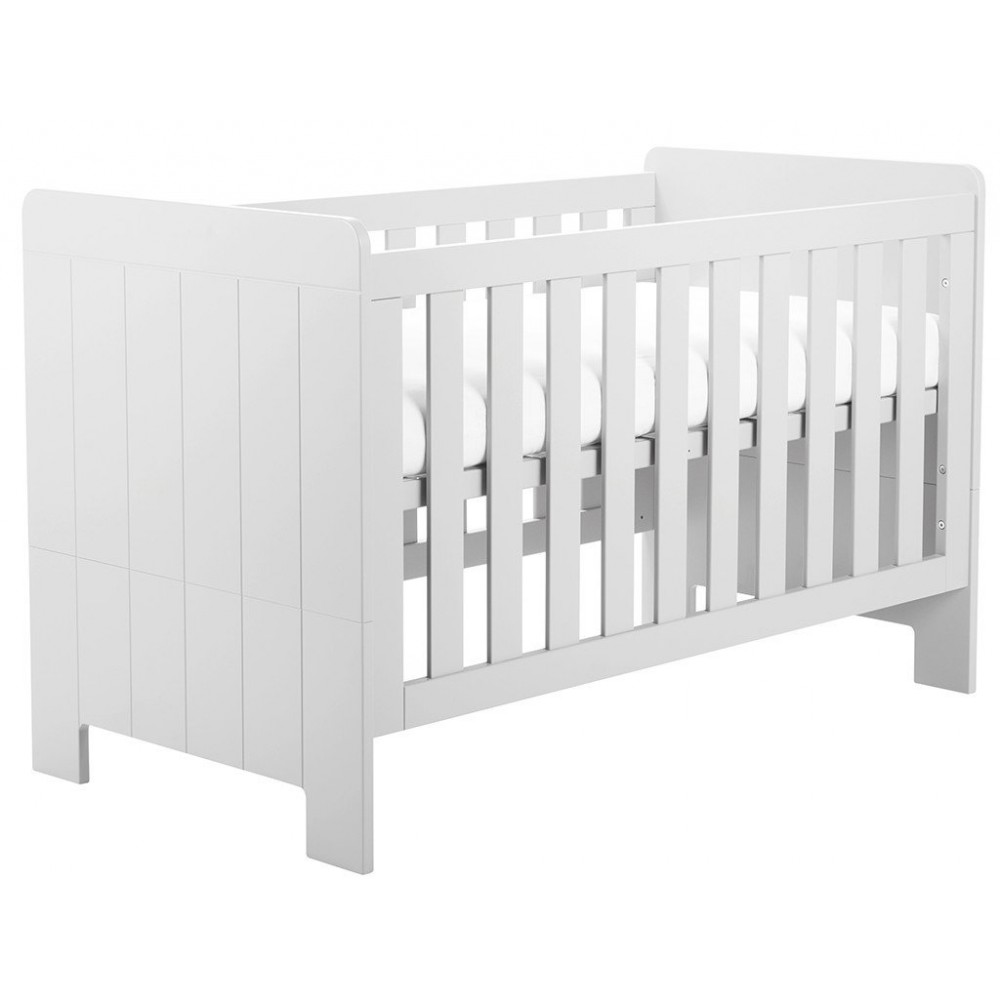 Βρεφικό Κρεβάτι Calmo24-70x140-Λευκό 144.5x76.6x90