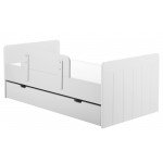 Βρεφικό Κρεβάτι Calmo24-70x140-Λευκό 144.5x76.6x90