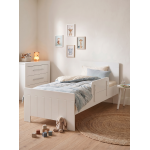 Παιδικό Κρεβάτι Calmo24-90x200-Λευκό 204.5x96x76