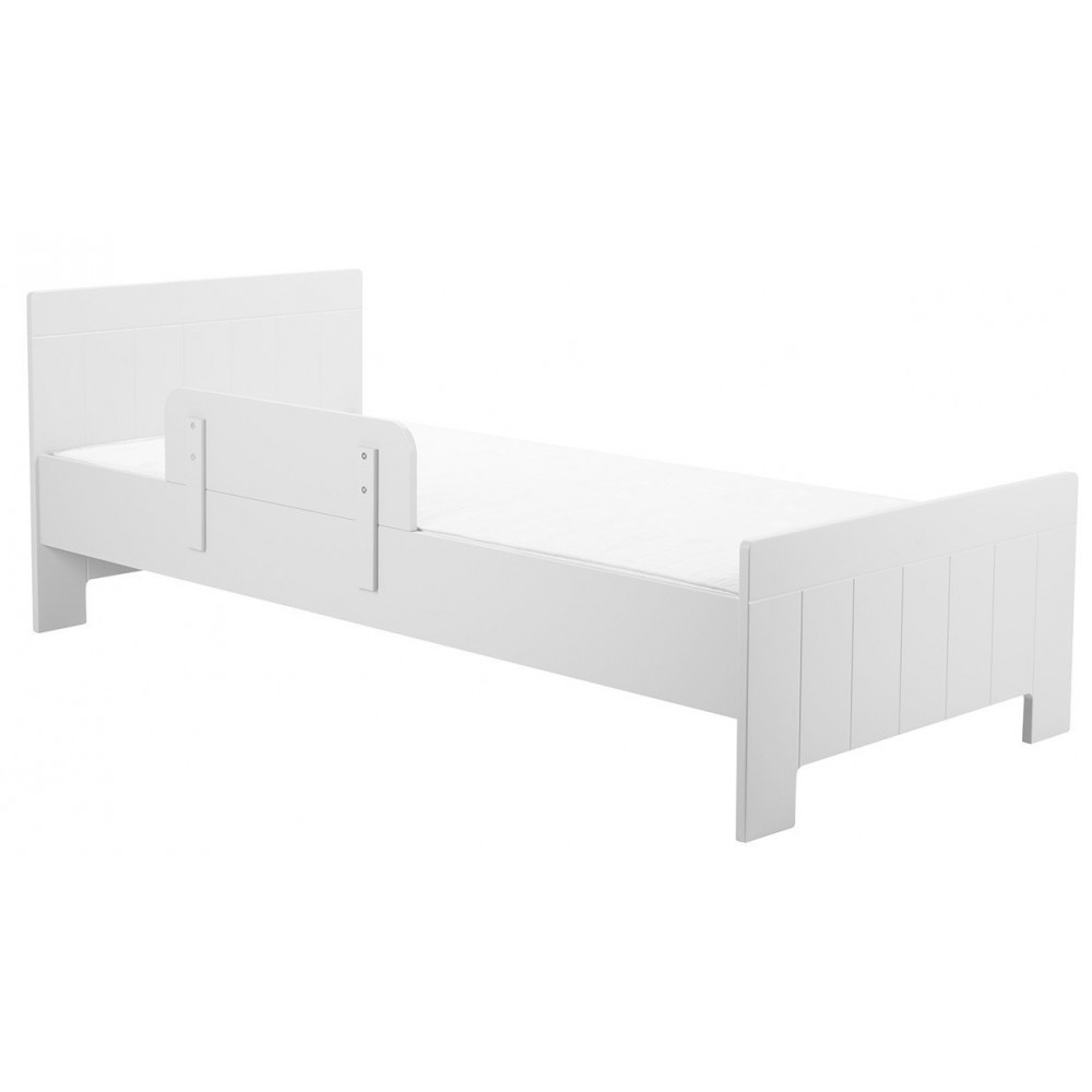 Παιδικό Κρεβάτι Calmo24-90x200-Λευκό 204.5x96x76