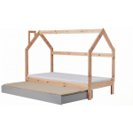 Συρτάρι Για Κρεβάτι HouseBed-Γκρί 199x94x18