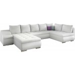 Γωνιακός καναπές Ginny-Λευκό-Αριστερή