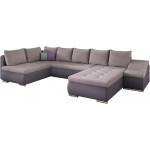 Γωνιακός καναπές Ginny-Λιλά - μωβ-Δεξιά