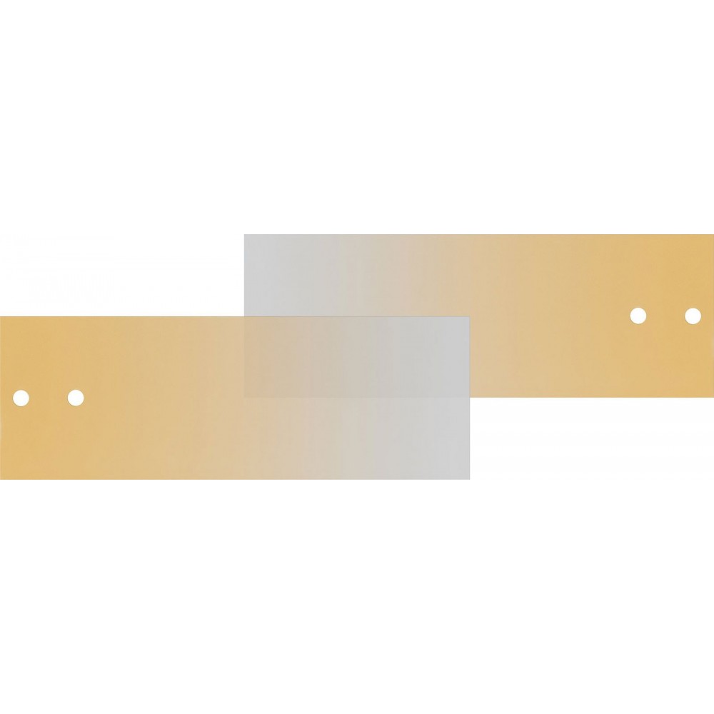 Πρόσοψη ντουλαπιού Mio Small Glass Yellow