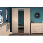 Ντουλάπα Railly τρίφυλλη