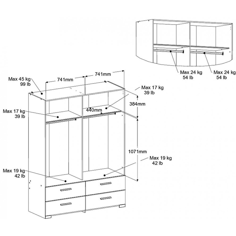Γκαρνταρόμπα Railly