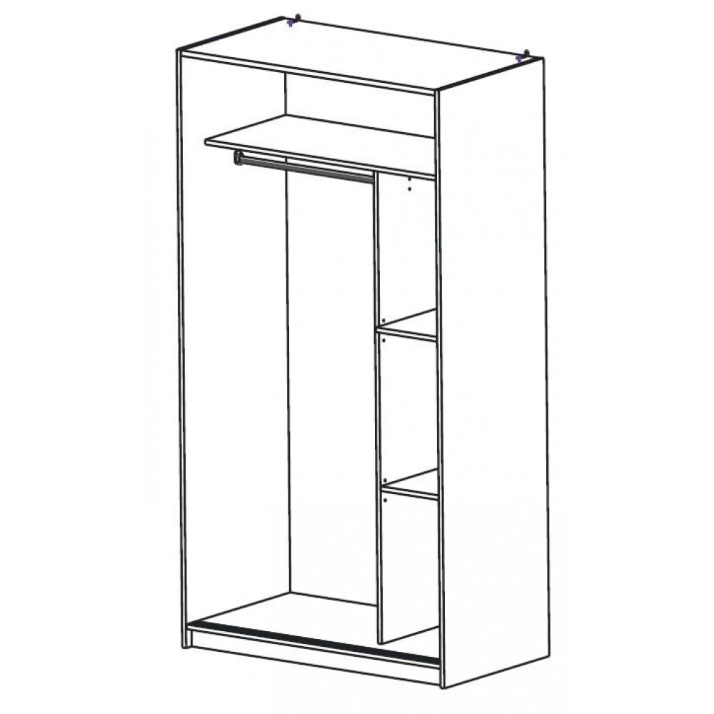 Ντουλάπα Song-Φυσικό