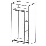 Ντουλάπα Song-Φυσικό